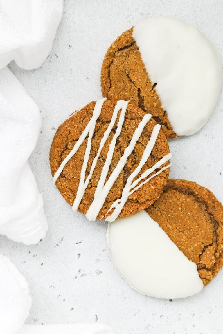 Soft & Chewy Gluten-Free Ginger Cookies