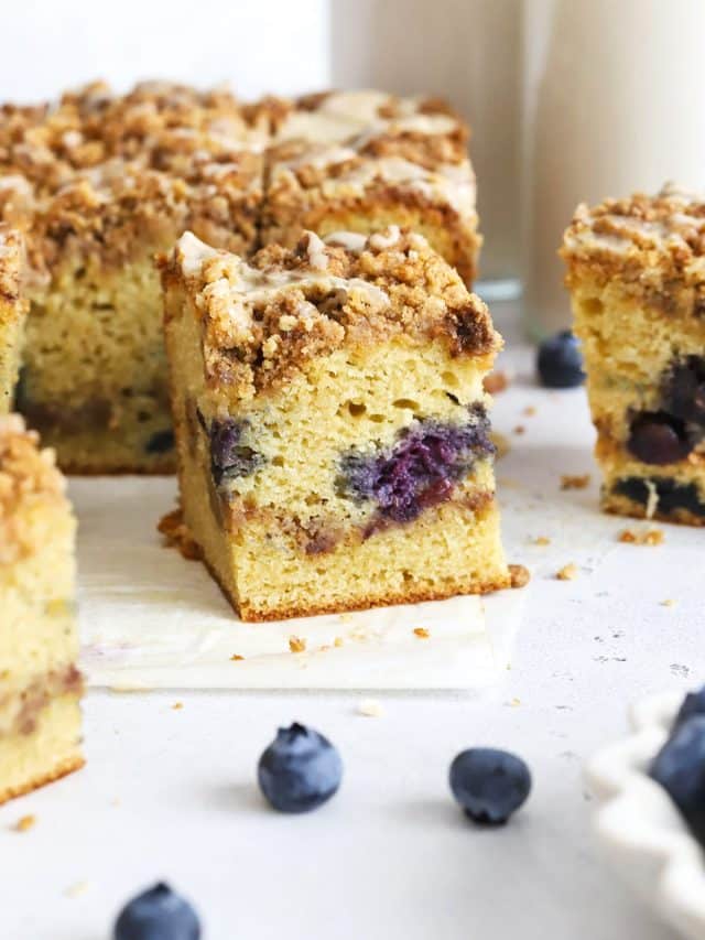 Gluten-Free Blueberry Coffee Cake Recipe