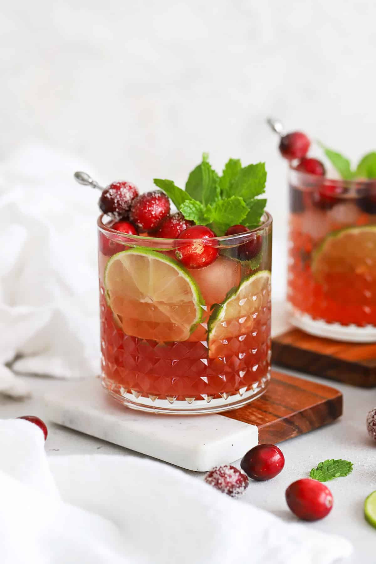Cranberry Lime Mocktail