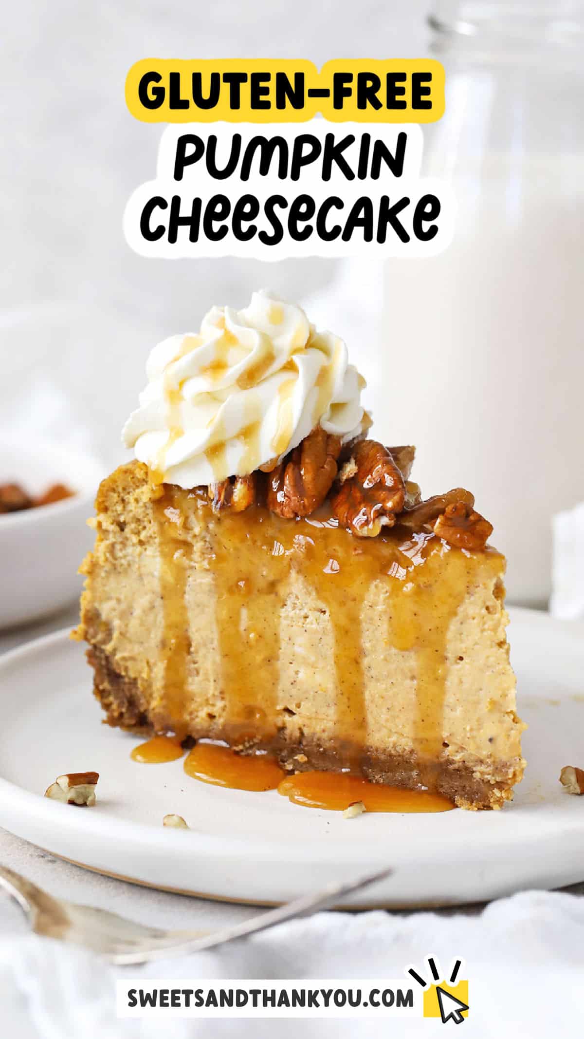Perfect gluten free pumpkin cheesecake recipe