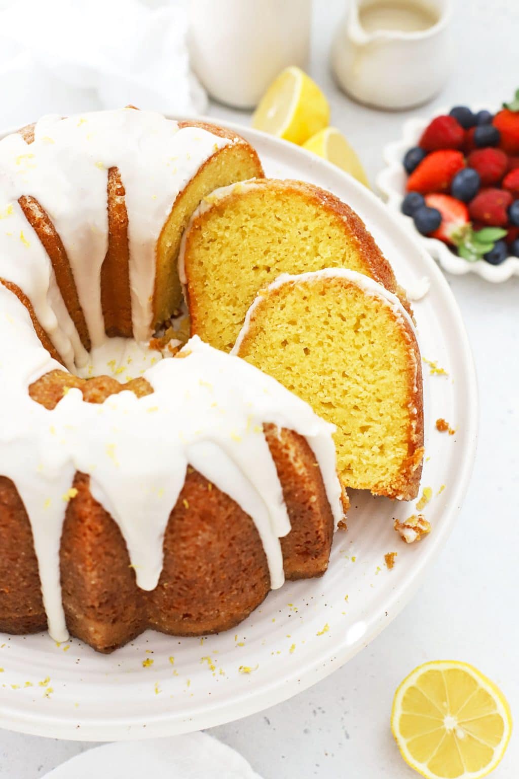 Gluten-Free Lemon Bundt cake - Sweets & Thank You