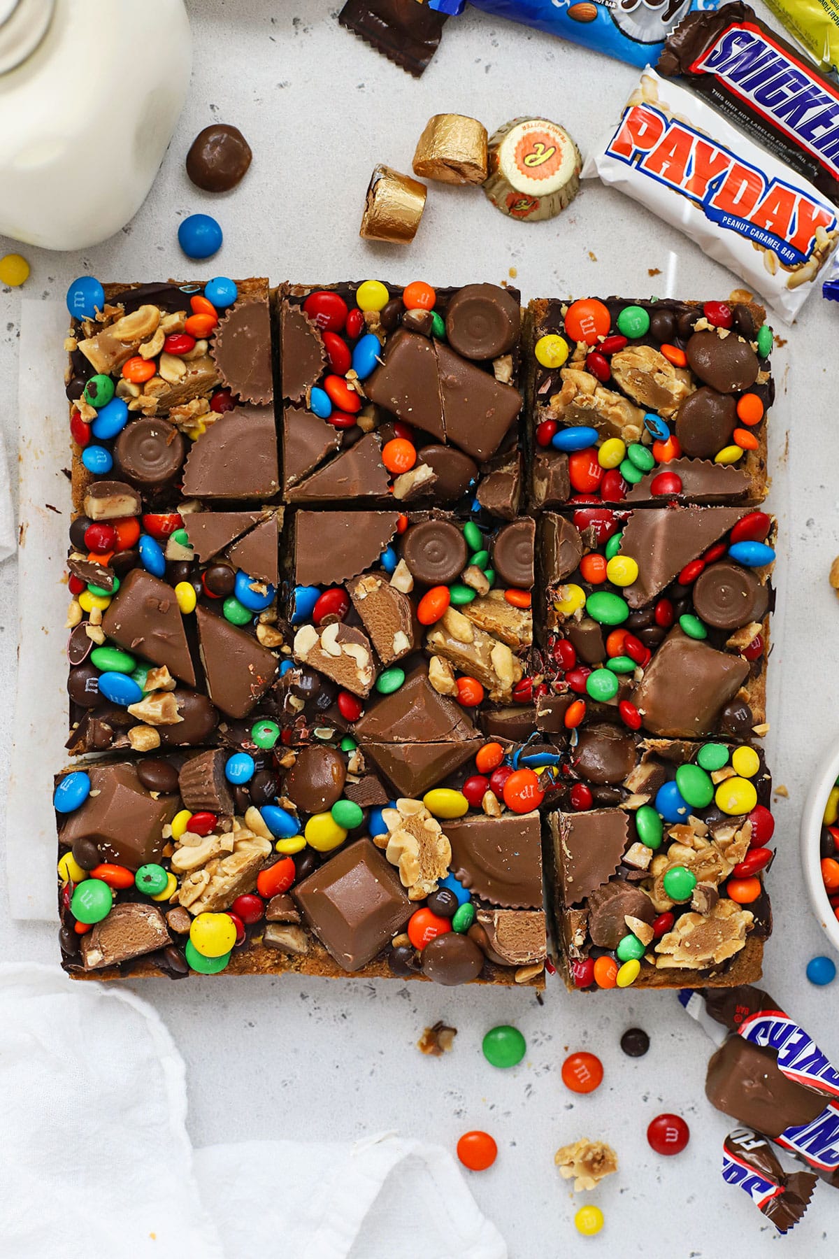 Gluten-Free Candy Cookie Bars