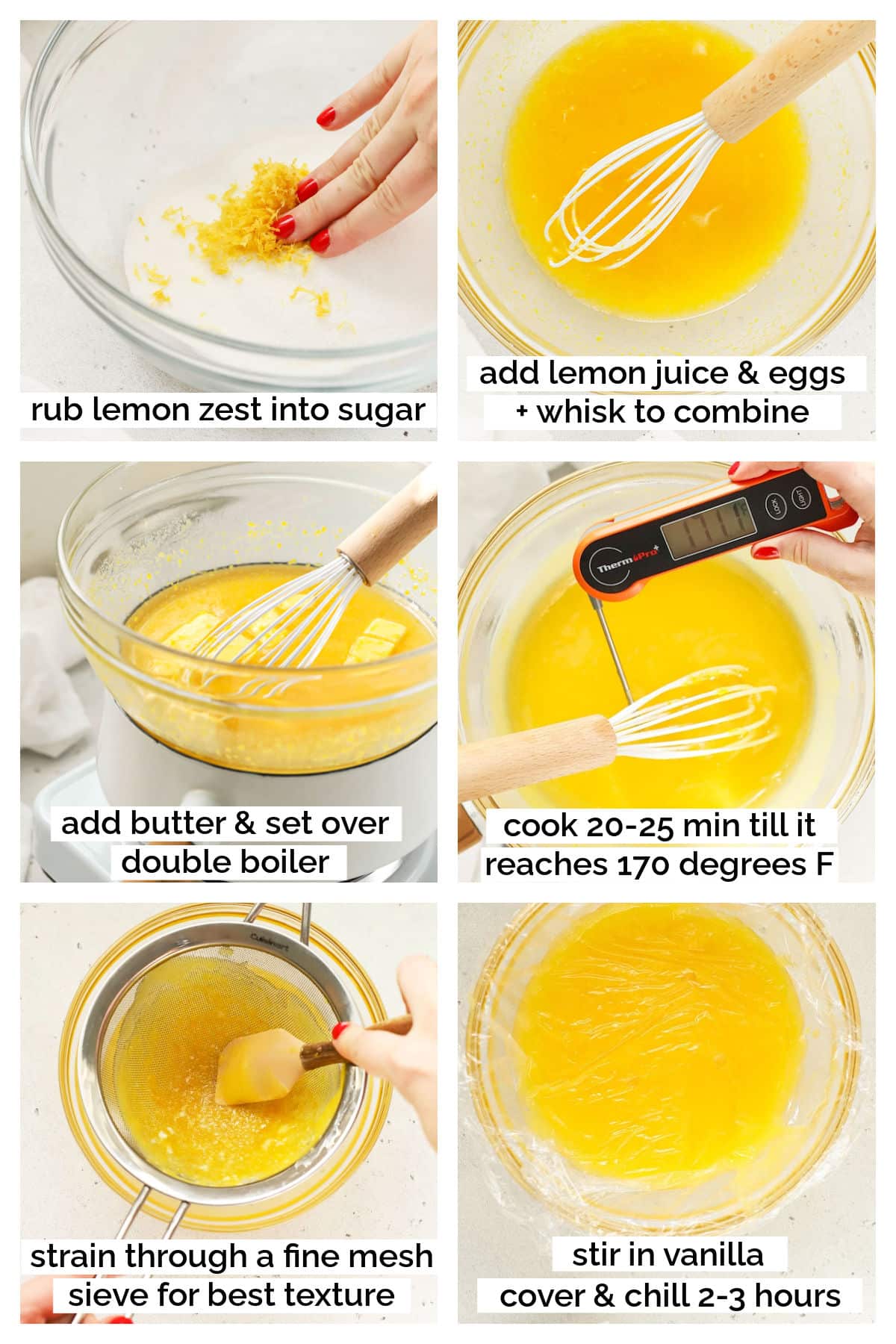 making homemade lemon curd for gluten-free lemon cheesecake